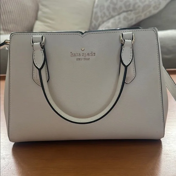 Kate Spade White Satchel with Structured Design - Picture 1 of 6